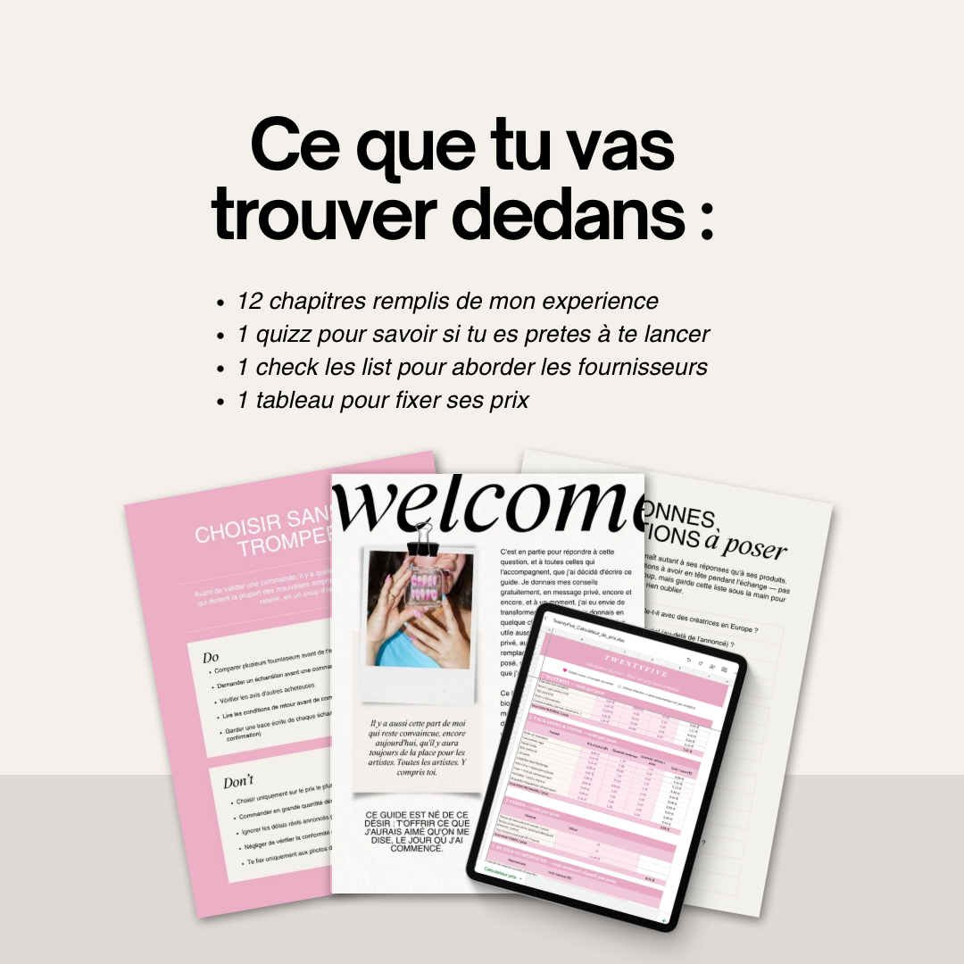 The STARTER : le guide pour enfin te lancer solo